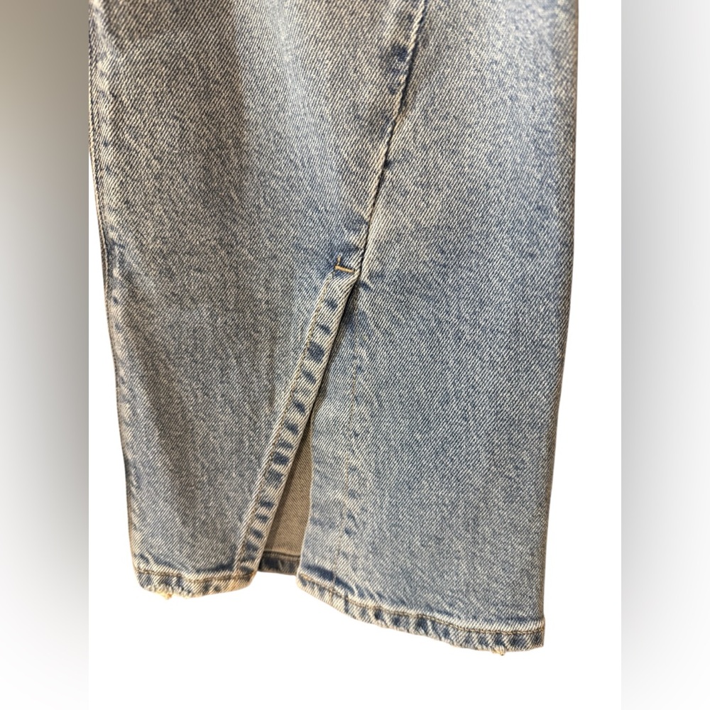American Eagle Women's Curvy 90s Bootcut Jeans Sz 10 X-Short Blue Tides - Picture 4 of 13